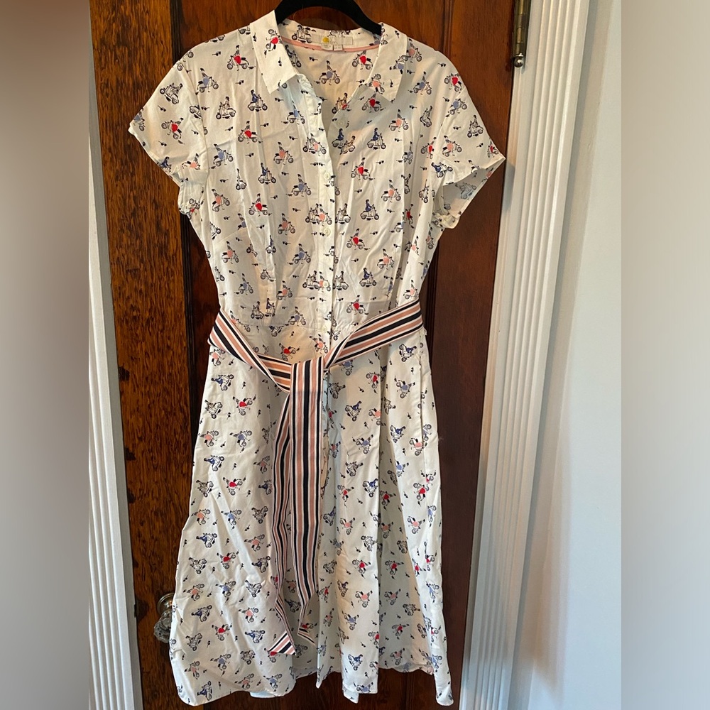 The most perfect shirt dress